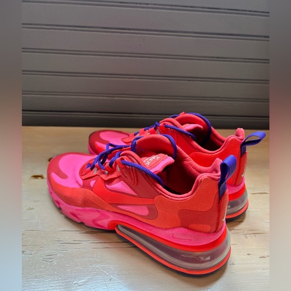 Nike React Air 70 Mystic Red Pink Blast Running Shoe Womens Size 7 - Picture 3 of 7